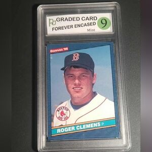 🔥 1986 DONRUSS BASEBALL #172 ROGER CLEMENS BOSTON RED SOX (Mint Condition!)